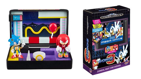 Console Heroes - Sega Mega Drive Sonic 3 [Carnival Night Zone Diorama]