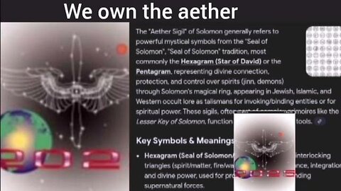 WE OWN THE AETHER WAKE UP PEOPLE SIGILS SYMBOLS