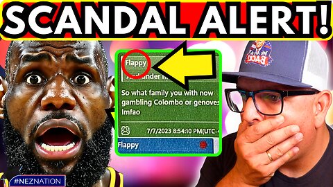🚨LeBron James INVOLVED in the BIGGEST NBA Gambling Scandal of ALL TIME! Mafia TEXTS REVEALED