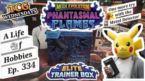 Phantasmal Flames ETB Vs The Metal Detector! TCG Wednesday e334