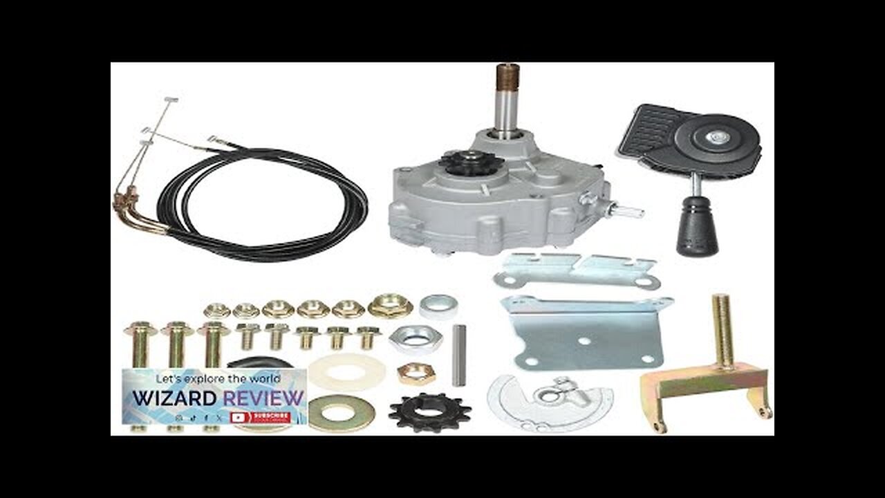 Go Kart Forward Reverse Gearbox Replacement for 2HP-13HP Engine Local 10T #40 Review