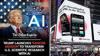 Trump's Genesis Mission - Calling On Their AI God - Welcome To Digital Babylon!