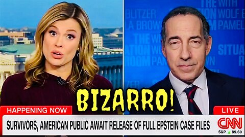 WOW! Jamie Raskin got CALLED OUT by Bizarro CNN over Epstein texting!