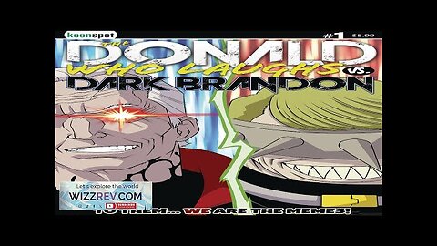 The Donald Who Laughs Vs. Dark Brandon #1 (Cover A Face Off) Review