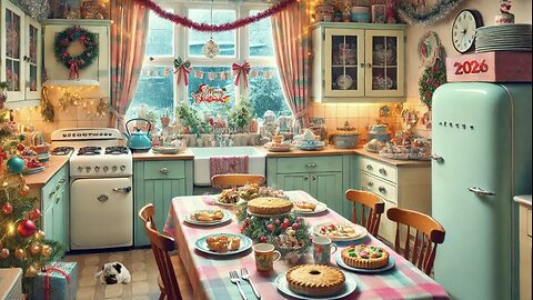 ☃️🎄Remember How It used to be: Our Old Time Kitchen, During The Christmas Holidays