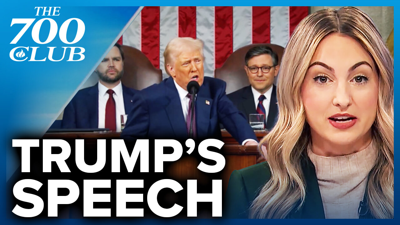 Trump’s Speech Angers Democrats While Majority Of Americans Loved It | The 700 Club