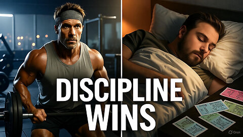 Wake Up. No One’s Coming. Only Discipline Works.