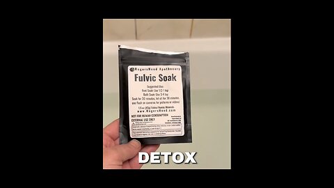 FULVIC ACID DETOX SOAK PT2