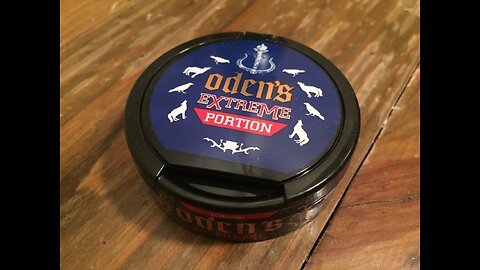 Oden's Lakrits Extreme (Original Portion) Snus Review