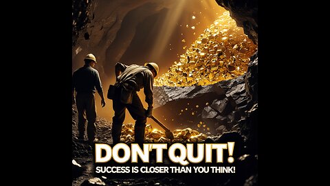 "Most People Quit Right Before They Succeed—Will You?" 🔥🚀