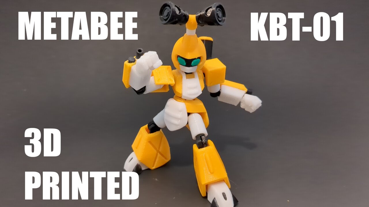 3D Printed Medabot: Metabee