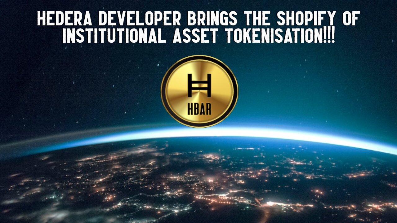 Hedera Brings The Shopify of Institutional Asset Tokenisation!!!
