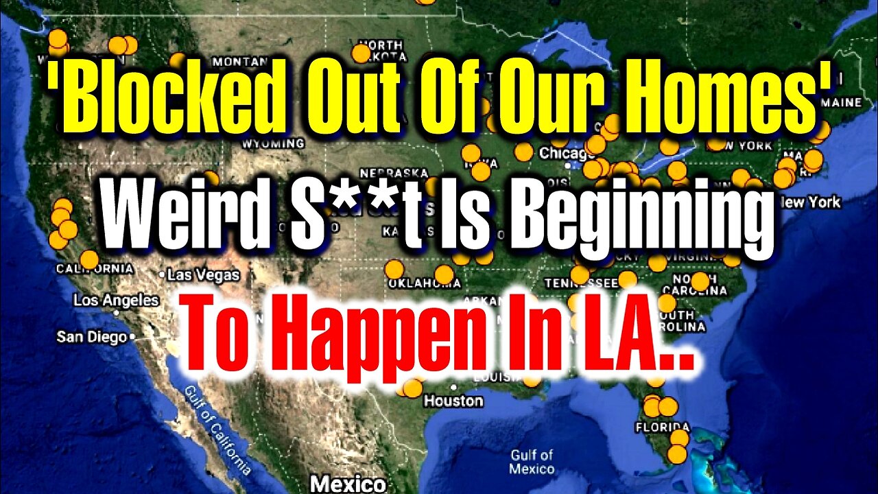 The LA Situation Is Only Getting Crazier.. Loud Booms And Strange Things Happening