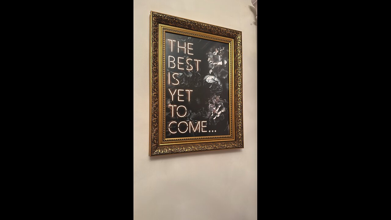 THE BEST IS YET TO COME