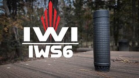 IWI IWS6 Silencer — 6mm Precision, Minimal Back-Pressure
