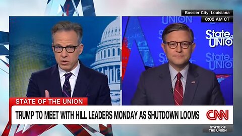 Speaker Johnson hits Dems' 'absurd' shutdown demands, defends Comey indictment 
