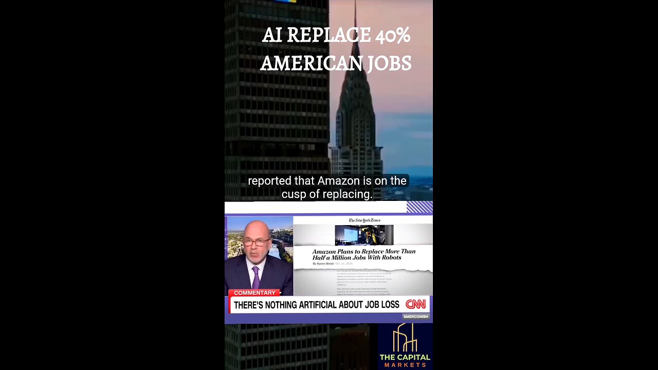 AI REPLACE 40% AMERICAN JOBS