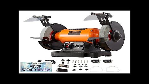 VEVOR Bench Grinder 8 inch Variable Speed Bench Grinder with 5.0A Brushless Review