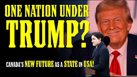 Trudeau RESIGNS & Trump Tells Canada JOIN THE USA as ONE Country!!!