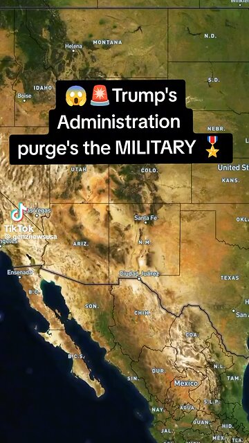 Trump’s Administration Purge’s The Military
