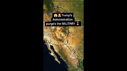 Trump’s Administration Purge’s The Military