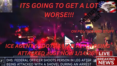BREAKING: ICE Agent Shoots Attacker After Ambush in Minneapolis – Just Now 1/14/26!!