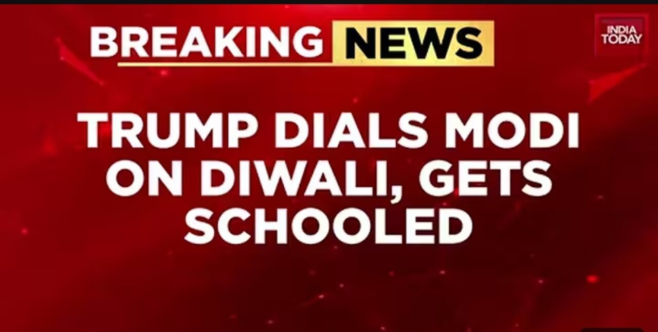 PM Modi's Sharp Diwali Message To Trump: Stand With India, Not Terror Sponsors