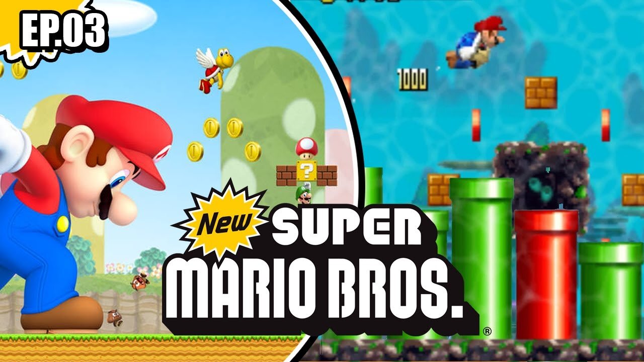 New Super Mario Bros. Ep.[03] - Hora de nadar.