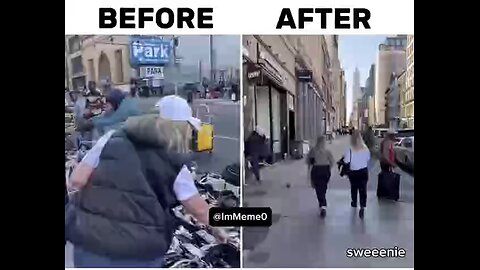 1 Day Of ICE Cleanup In Downtown Manhattan. Night And Day. No AI. Vid Shot By A Long Term Resident.