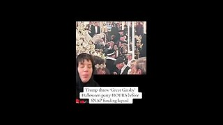 Trump threw ‘Great Gatsby’ Halloween party HOURS before SNAP funding lapsed