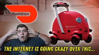 DoorDash’s New Delivery Robot “Dot” Is Causing CHAOS Online!