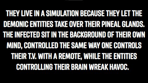 NURTURING THE DEMONIC ENTITIES THAT CONTROL YOUR BRAIN THROUGH A.I. (HUMANISTS ARE PROFANE & DO NOT UNDERSTAND!)