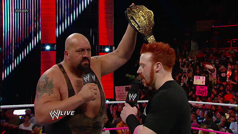 New World Heavyweight Champion Big Show confronts Sheamus: Raw, Oct. 29. 2012 @WWE