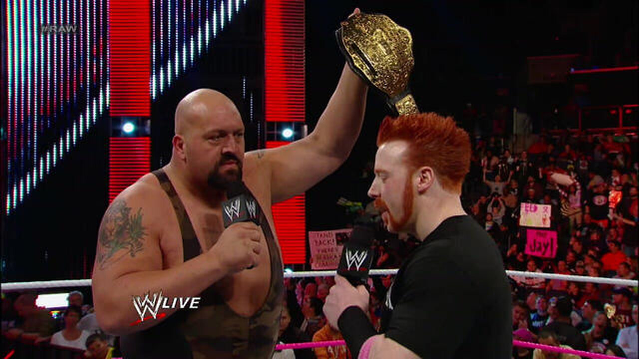 New World Heavyweight Champion Big Show confronts Sheamus: Raw, Oct. 29. 2012 @WWE