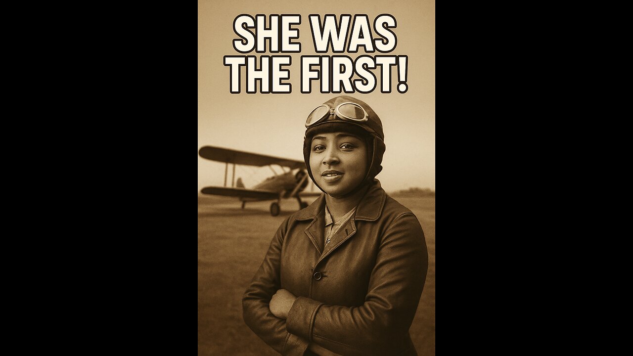Bessie Coleman: the first Black woman pilot.