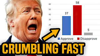 Trump approval COLLAPSES as presidential term on life support