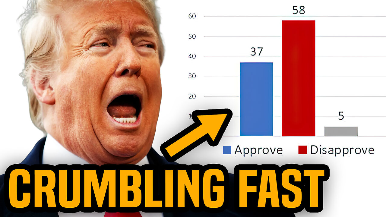 Trump approval COLLAPSES as presidential term on life support