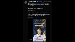 Candace speak ~ Catholic Prayer for America Gala