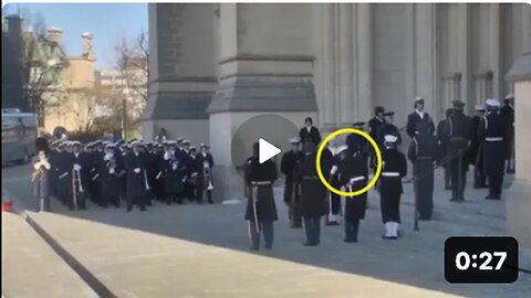 Vaccinated U.S. Soldier| Collapsed During Jimmy Carter’s funeral Service