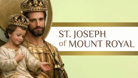 ST. JOSEPH of MOUNT ROYAL ● Crowned Statue