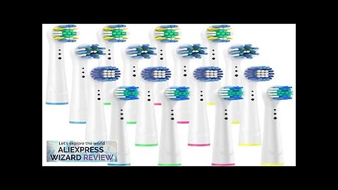 Toothbrush Replacement Heads Refill for Braun Oral-B Electric Toothbrush Pro1000 Pro 3000 Review