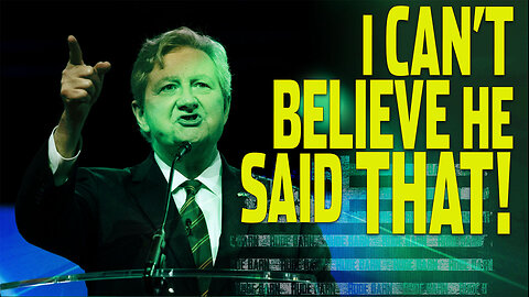 I wish MORE senators said it like it is!