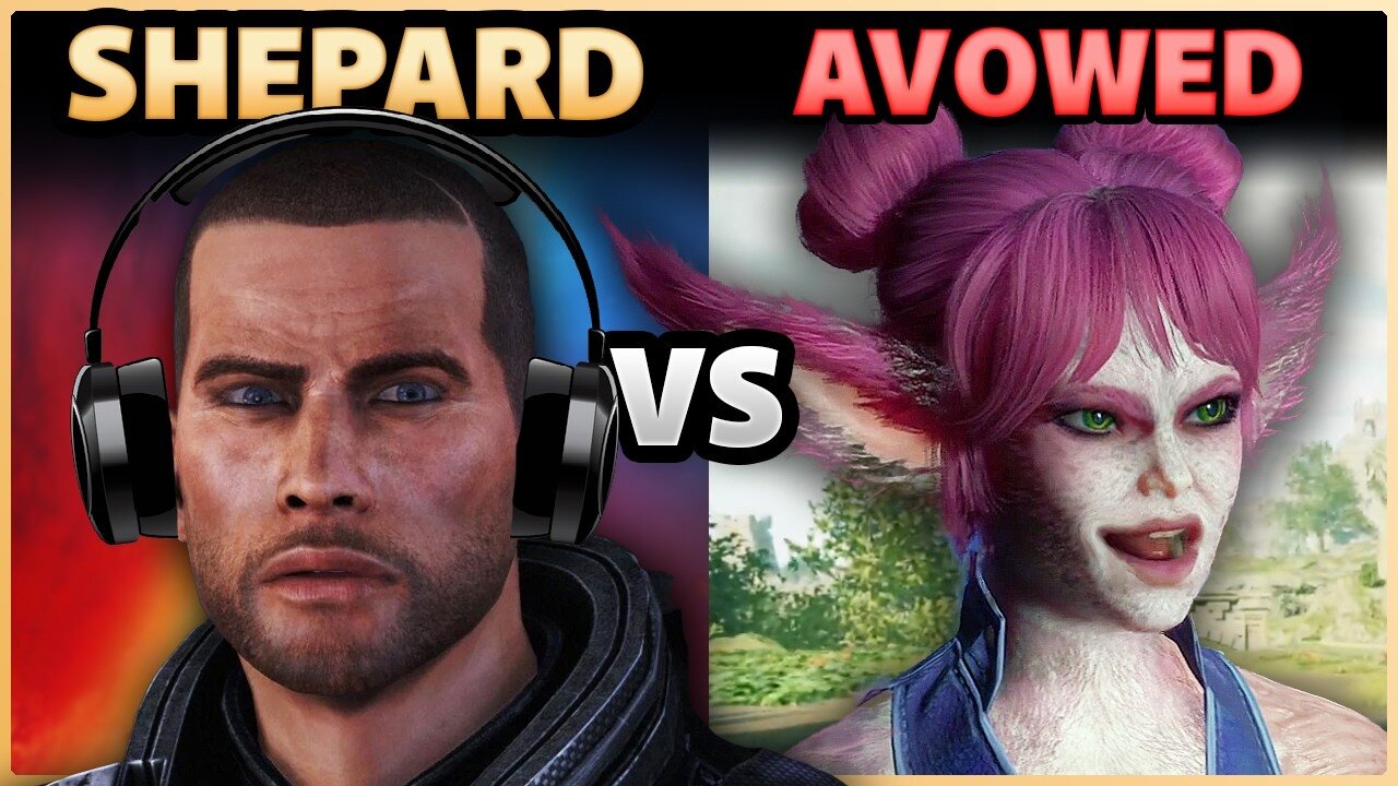 Dantics Video: Commander Shepard Plays Avowed - But Probably Shouldn't