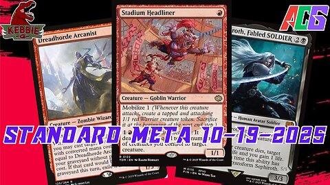 Watching The Standard Meta 10-13-25 to 10-19-25 | Magic the Gathering | MTG Metagame Analysis