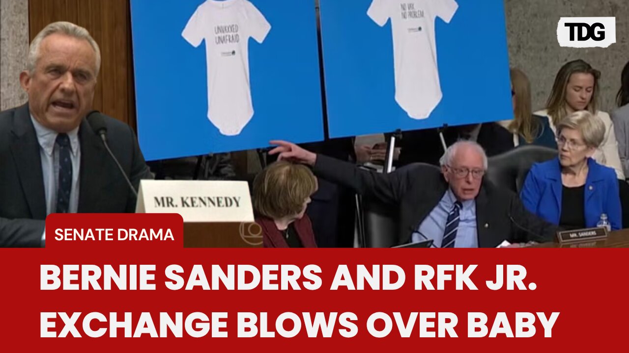 Bernie Sanders Grills RFK Jr. Over Anti-Vaccine Group's Onesies in Confirmation Hearing