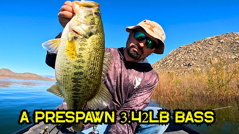 February PreSpawn Bass Fishing | JangoMike catches a 3.42lb Bass