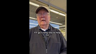 BEAUTIFUL: 88 Yr Old Vet Works Full Time After Losing Pension - Internet Rallies To Raise Over $1M