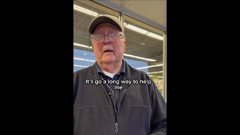BEAUTIFUL: 88 Yr Old Vet Works Full Time After Losing Pension - Internet Rallies To Raise Over $1M