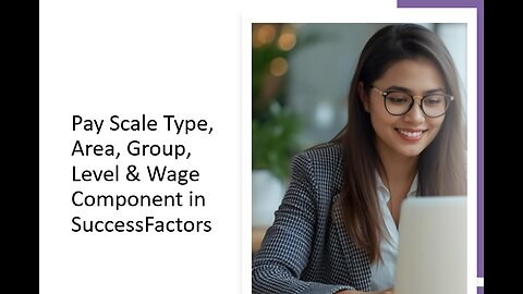 Pay Scale Type, Area, Group, Level & Wage Component in SuccessFactor