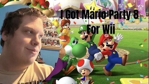 I Got Mario Party 8 For Wii